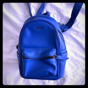 DKNY genuine leather mini backpack